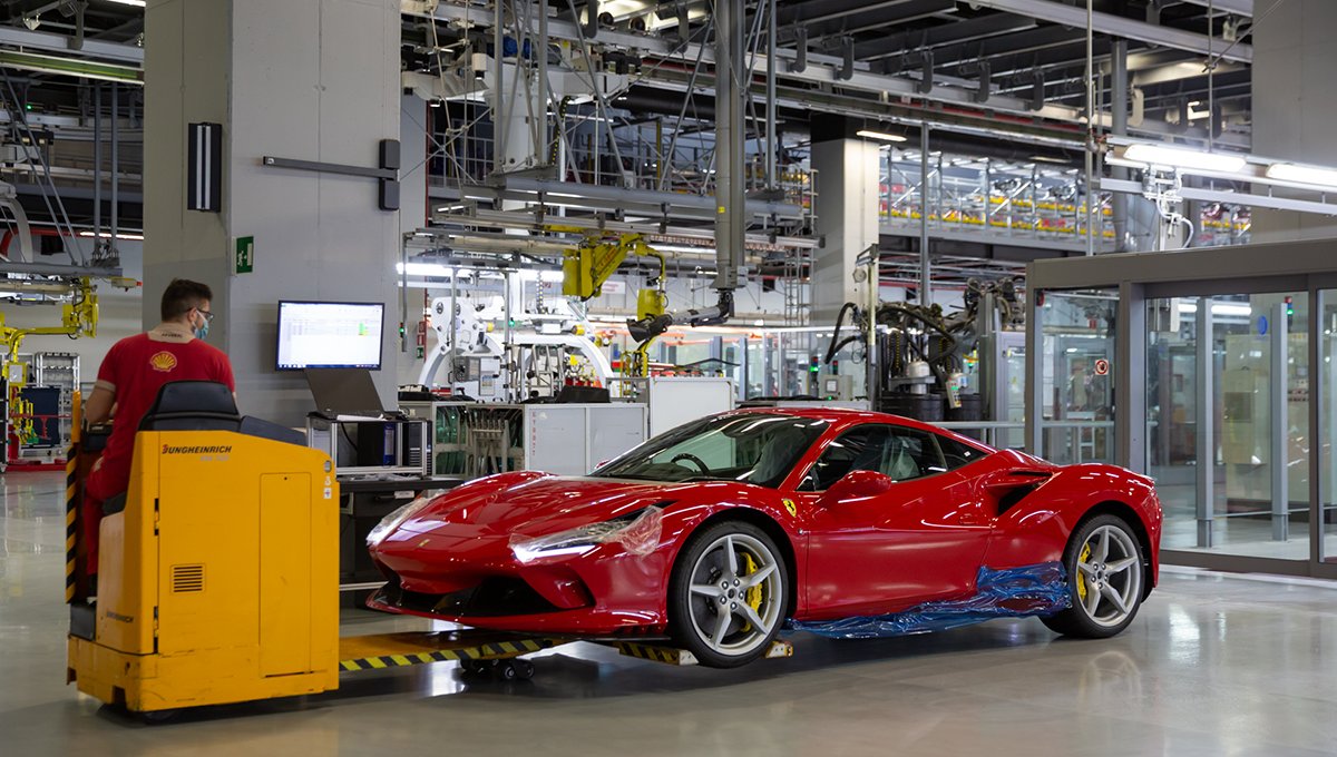 This week witnessed the gradual manufacturing restart at #Ferrari's ...