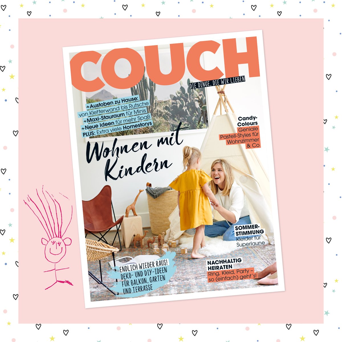 Kinder, Kinder! Die neue COUCH mit Kids-Special ist da! Ab sofort am Kiosk oder hier im Abo: bit.ly/COUCH-im-Abo #COUCHMagazin #COUCHstyle #kinderzimmer #kinder #wirbleibenzuhause