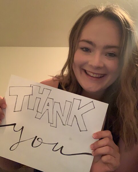 Emily wants to thank all of her teachers for their hard work and support! 📚 Happy Teacher Appreciation Week! 🎉