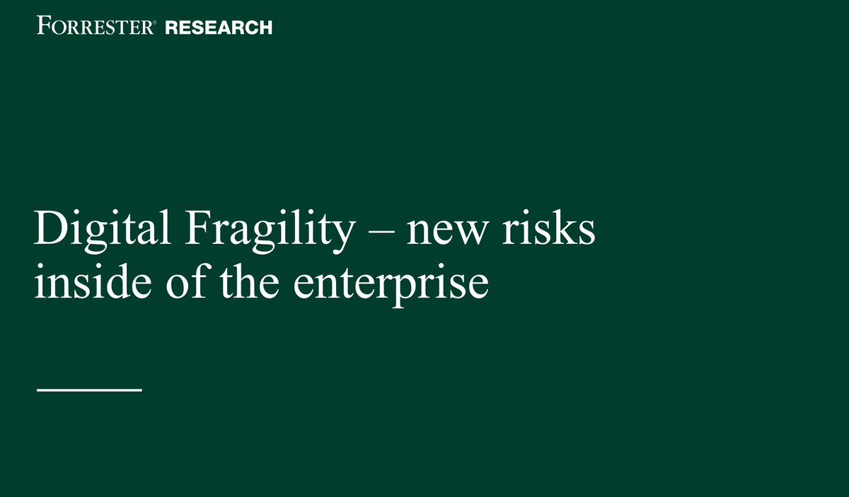 Preservica's tweet photo. There are numerous risks of #DigitalFragility including #trademarks, #litigation issues, customer confusion, protection of #IP and more. @CherylMcKinnon of @forrester explained in a webinar last week. Watch here: https://t.co/GrlLPLsED5 #digipres https://t.co/1X1eQTwBJs