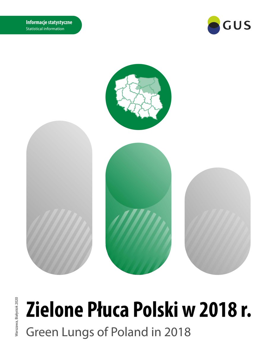 GUS_STAT's tweet photo. Jeśli interesujesz się #natura i #ekologia, to zajrzyj do publikacji #GUS Zielone Płuca Polski w 2018, w której prezentujemy #statystyki nt. #OchronaŚrodowiska #leśnictwo #RynekPracy #demografia #kultura #turystyka i inne dane o tym wspaniałym #ekoregion.

https://t.co/Y6K5T3GWUO https://t.co/L97gNQ438h