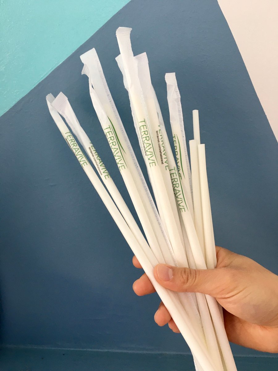 Made in the USA, Terravive’s straws are ocean degradable, compostable and competitively priced. Today, we are shipping 200,000 straws that look and perform like plastic but are ocean degradable. Our products are being shipped from our 3PL. #sustainability #Americanmade #singleuse