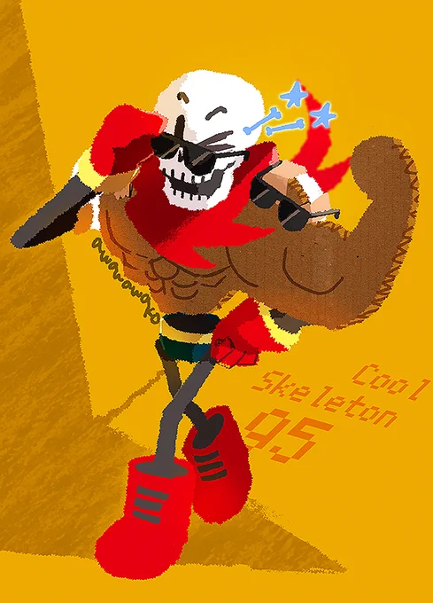 ウインク Wink  #Undertale #papyrus 