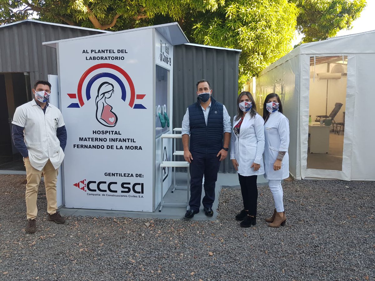 CCCSA13's tweet photo. Todos juntos luchando contra esta Pandemia, nuestros RESPETOS y ADMIRACION al personal de  Blanco, Arriba Paraguay!!! https://t.co/HjOBUhXg3N