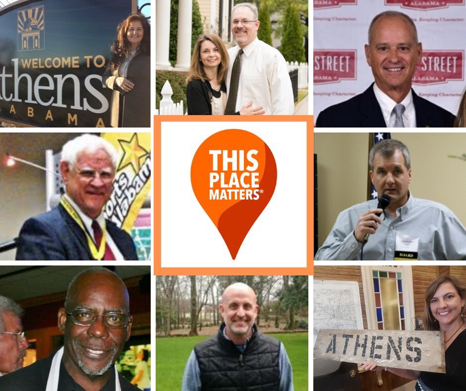 AthensAL_MS's tweet photo. Celebrating #PreservationMonth with important spaces and those who work to preserve them. #VisitNorthAL #AthensAL #LimestoneCountyAL https://t.co/WI9HonFNrg