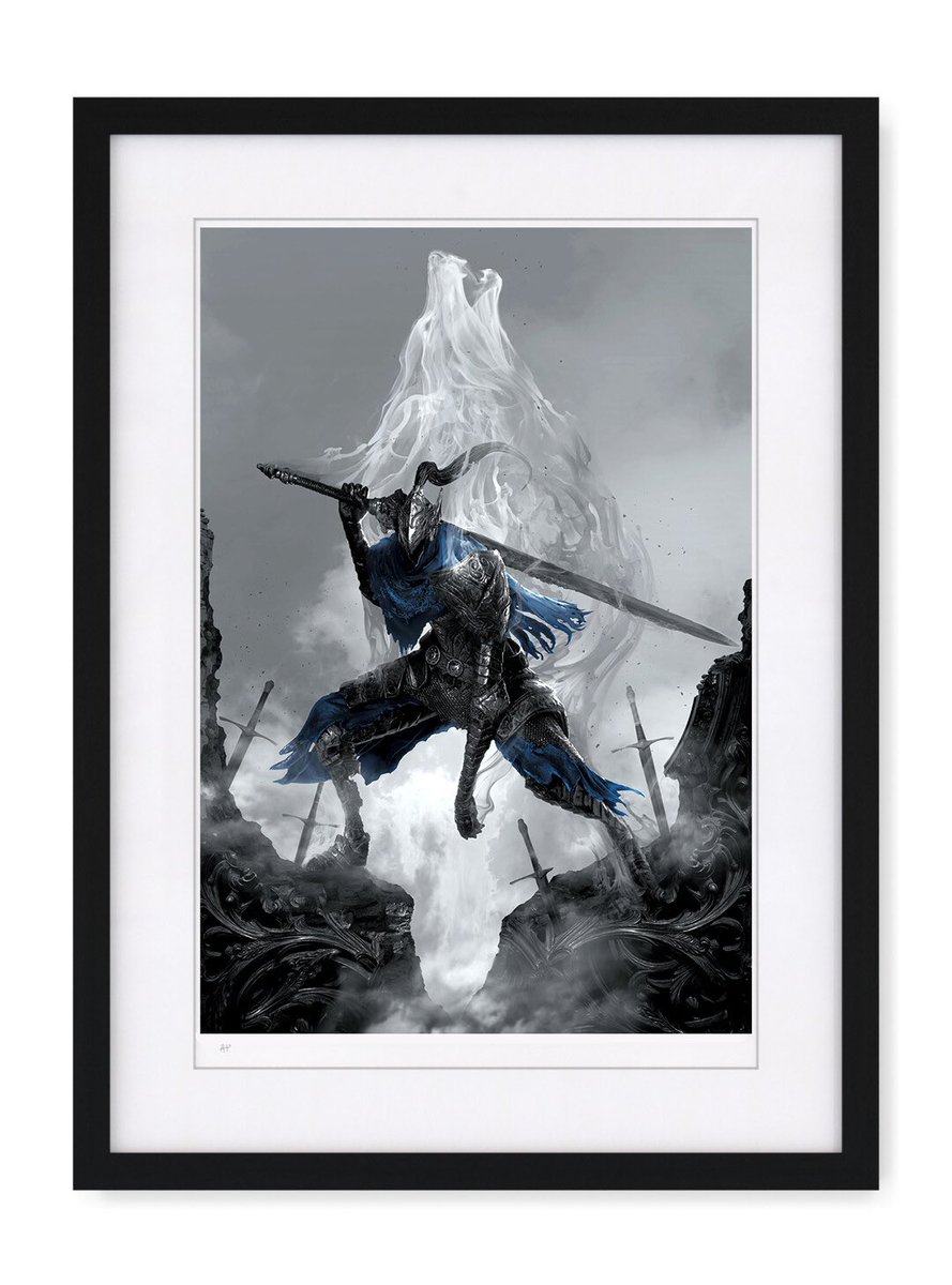 My official Dark Souls illustration
Limited edition of 200 pieces with a paper size of 70 x 51 cm | 27 x 20 inch. The Giclee is printed on a special metal rag paper that gives the artwork a subtle and beautiful silvery sheen.
Buy it here! https://t.co/BPIEovypvg