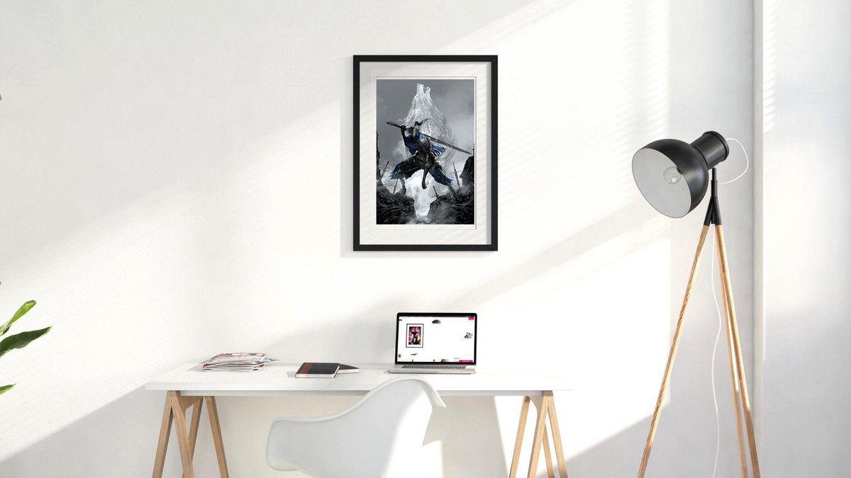 My official Dark Souls illustration
Limited edition of 200 pieces with a paper size of 70 x 51 cm | 27 x 20 inch. The Giclee is printed on a special metal rag paper that gives the artwork a subtle and beautiful silvery sheen.
Buy it here! https://t.co/BPIEovypvg