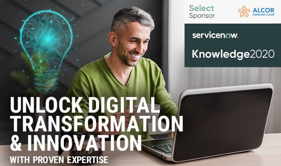 AlcorSolutions's tweet photo. #Know20 is happening NOW! Join us through our dedicated channel & learn how we can help you accelerate #digitaltransformation & unlock productivity through modern digital workflows.
Register here: https://t.co/8cDMVVQ9IG
#Work #UserExperience #Knowledge #WeAreAlcor #ServiceNow https://t.co/eIHdlxh9wS