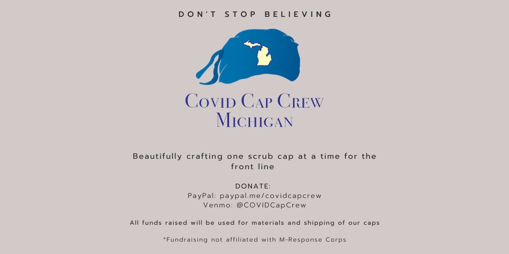 Do you know someone who sews? Or willing to donate money for caps? Please help us spread the word so that we can meet the high demand for scrub caps for healthcare workers. We got requests for >350 caps in 2 days! Thank you! #sewtogether #sewing