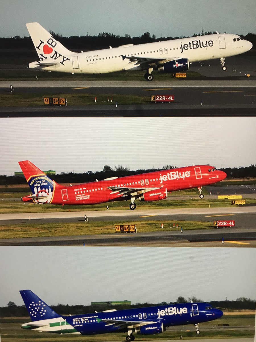 VBKap's tweet photo. Yesterday Flyover JFK JetBlue....#JetBlue #JFK ⁦@HelloJetBlue⁩ https://t.co/E7lqlCKuRE