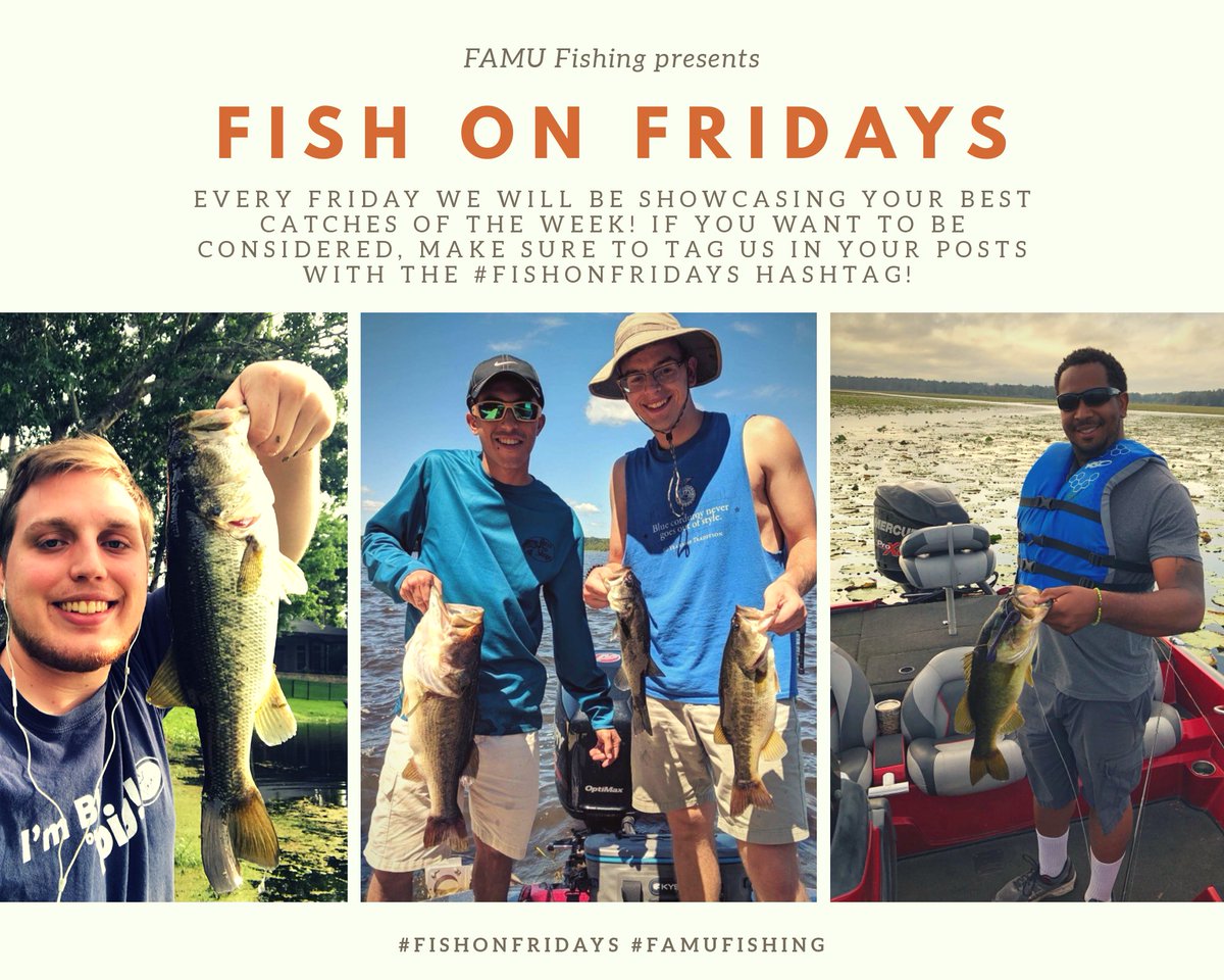 FamuFishing's tweet photo. #FishonFriday: This week is dedicated to our #graduatingseniors! It has been a great year as a club with you guys &amp; we are so proud of how far you've made it. we know you will accomplish great things! Don't be a stranger; you will always be a in our #FishingFamily #Classof2020 https://t.co/fFcc0c1Uxk