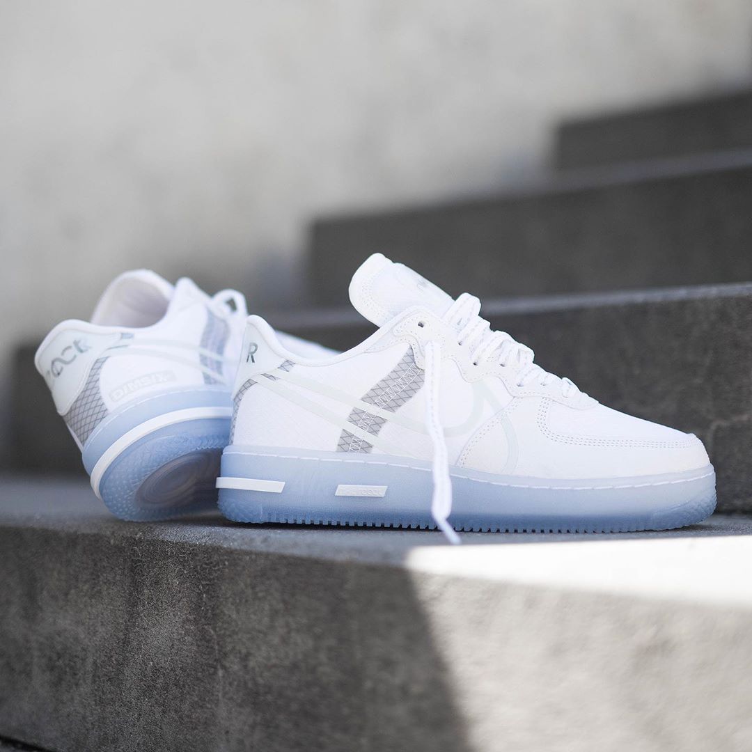 air force 1 react white ice foot locker