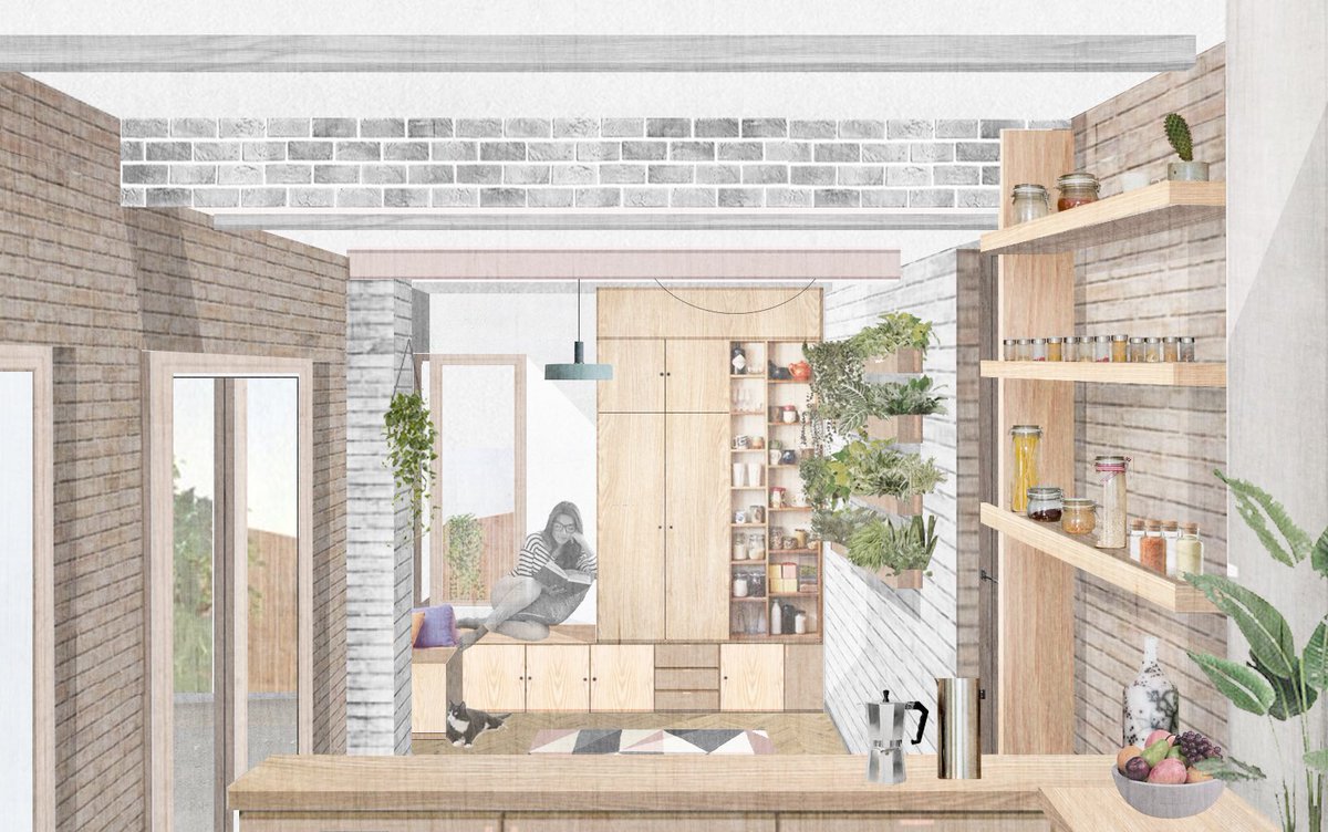 about_designuk's tweet photo. Pleased to announce that our project The Pink House has been awarded planning permission. A rear extension within a conservation area. https://t.co/NFVYlfxqzr