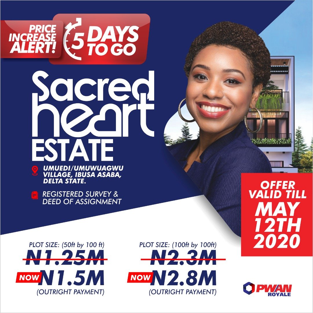 group_pwan's tweet photo. This is sacred heart estate location delta state asaba
Max height location delta state asaba
Legend park  located ode-omi ibeju lekki Lagos
Interested in any of this estate contact us on+2348034155195
WhatsApp:+2348035428481 https://t.co/XHD2xitkGt