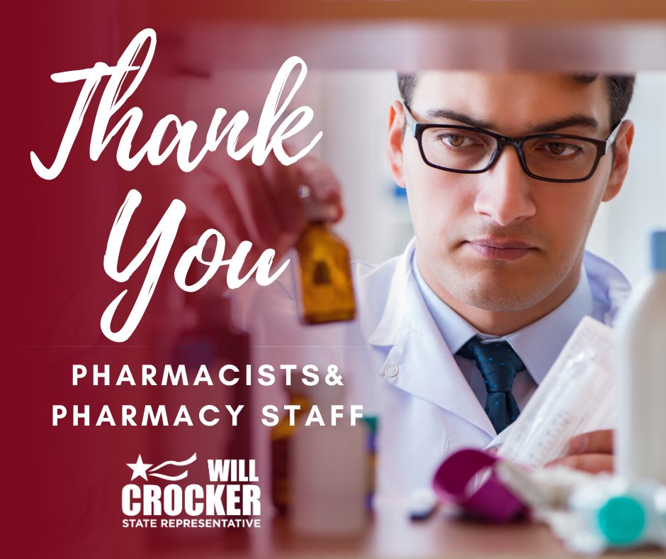 WillCrockerJr's tweet photo. Thank you to all of the pharmacists and pharmacy staff who help us get and stay well. The next time you are picking up a prescription be sure to say, "thank you!" #localhereos #capecodstrong https://t.co/BOycUp613I