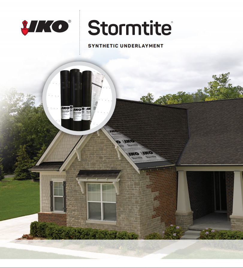 IowaIKORoofing's tweet photo. #IKO Stormtite Synthetic Underlayment is engineered to be used under asphalt shingles. It has qualified as an IKO PRO4 Roofing Component as well. Stormtite is a cost-effective alternative to traditional #15 asphalt saturated felt. #roofing #roofs #contractors #roofingelevated https://t.co/qGeXcaXuob