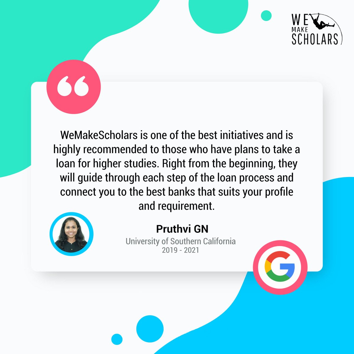 Student testimonials!

Nothing caps off a great week, better than some awesome feedback from our student community !

#wms #studenttestimonal #studyabroad #happycustomers