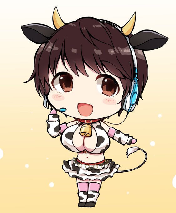 配信で描いたSD及川雫ちゃん!!画像見る度可愛い……って言ってた 