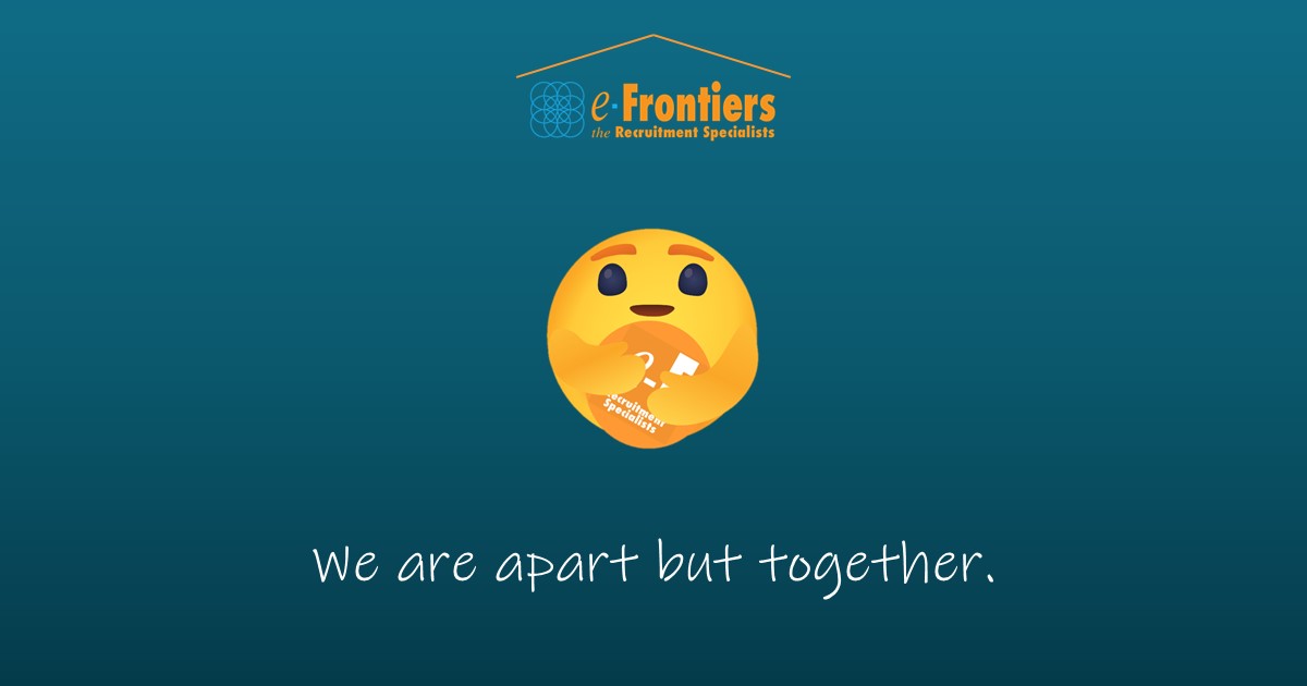e_frontiers's tweet photo. We are apart but together. We wish you have a lovely weekend.

- e-Frontiers team -

#workfromhomelife #staysafe #TGIFridays https://t.co/lp1hsafg1i