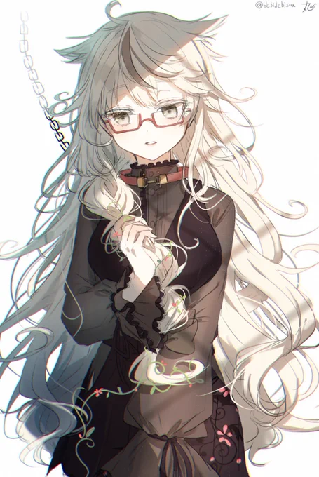 赤眼鏡ばかり描いてる #人類は眼鏡を欲している 