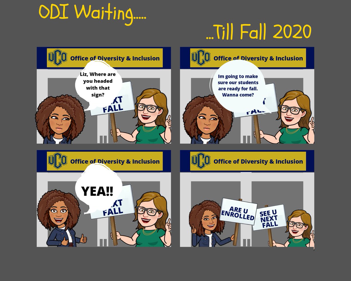 Can't wait to see you in the fall! Now that finals are almost over, are you enrolled?