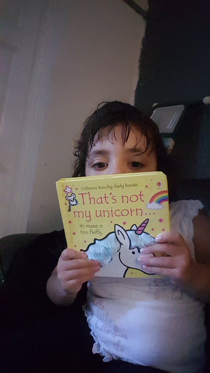 She loves this book so much