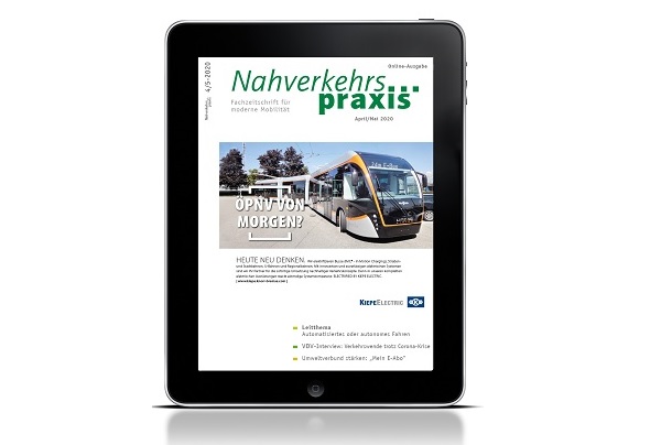 NP_aktuell's tweet photo. Die neue Ausgabe der Nahverkehrs-praxis ist da! Wir stellen uns dem Leitthema "Automatisiertes oder autonomes Fahren", zeigen Ihnen die Finalisten des #FutureMobilityAwards und vieles mehr!
https://t.co/S8G0lesrgx https://t.co/FOJVtkXSgH