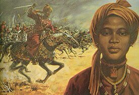 QUEEN AMINA, Queen of Zaria Location: Nothern NigeriaYear: 16th Century Background: Warrior Queen of the Hausa people.