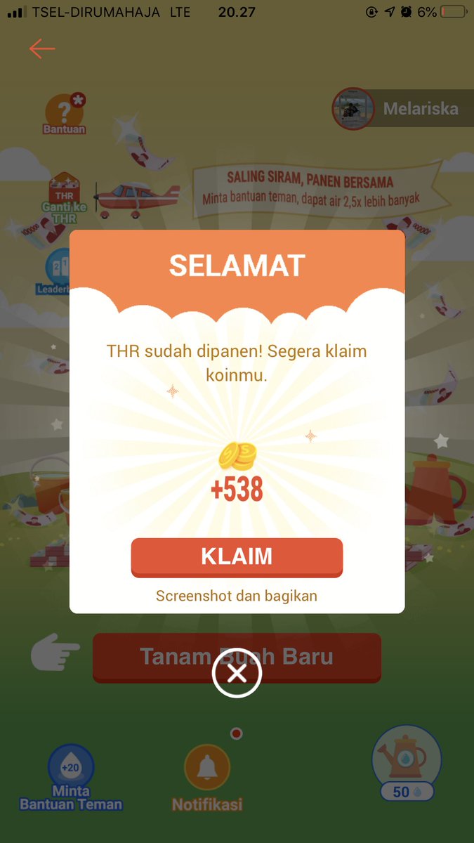 Melariska95's tweet photo. Usaha lagi @ShopeeID #ShopeeTanamTHR10M #ShopeeDariRumah https://t.co/g0z9WkSwvY