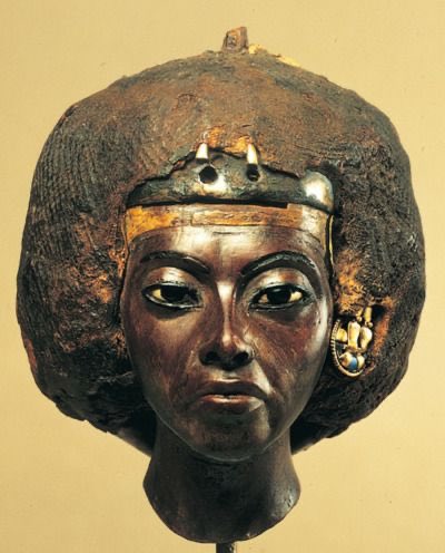 QUEEN TIYE, Queen of EgyptLocation: Egypt Year: 14th Century BCEBackground: Most likely of Nubian ancestry, she is the grandmother of King Tut.