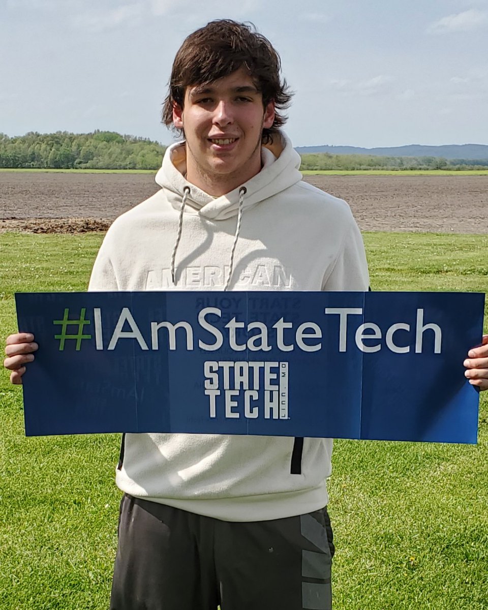 statetechmo's tweet photo. #StateTechMO welcomes Trevor! #IAmStateTech https://t.co/Lrze2K7uTR