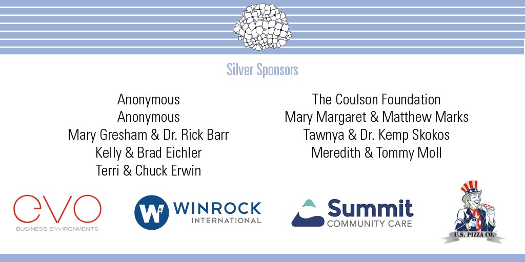 Thank you to our 𝗦𝗜𝗟𝗩𝗘𝗥 sponsors for your generosity and support of Dinner on the Grounds and Our House! <a href="/USPizzaCo/">US Pizza</a> <a href="/WinrockIntl/">Winrock International</a> 

#dotg2020 #DinnerOnTheGrounds