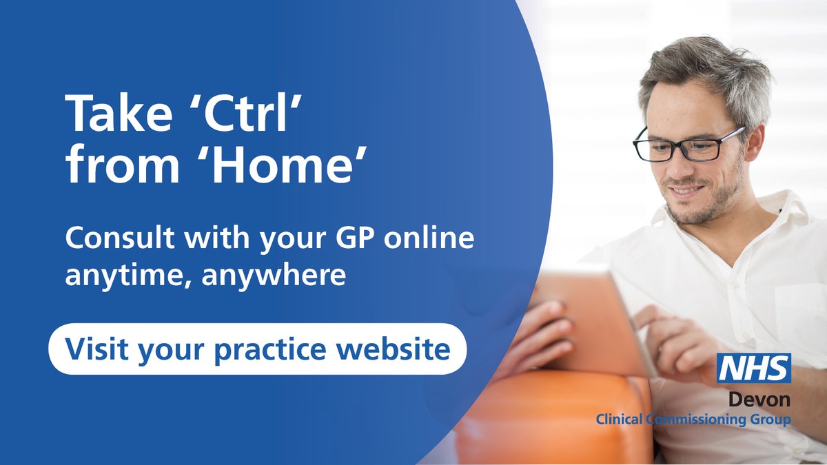 Need to see your GP?
 
Most practices allow you to complete a simple online form on their website to get help and advice without having to visit in person
 
Your practice can offer advice, an appointment if needed, or issue a prescription