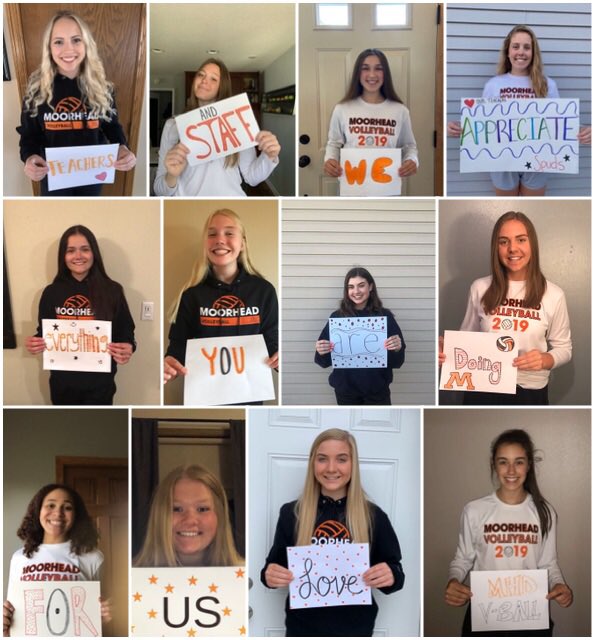 Moorheadvb's tweet photo. Thank you teachers and staff for everything you do and continue to do for us! 🧡🖤 https://t.co/INvfSEpn7L