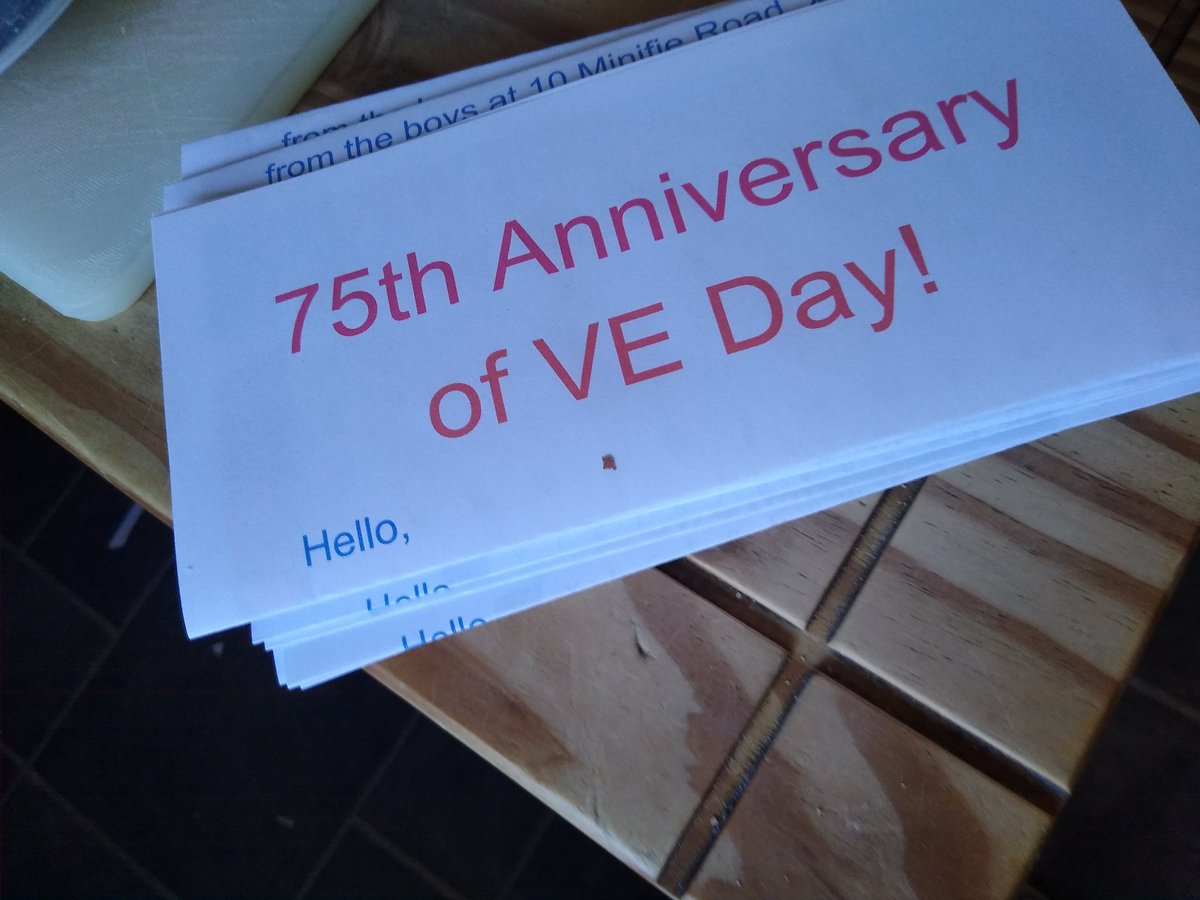 Sarahofbirds's tweet photo. @LittletownAcad Operation VE Day Tea! 2/2 https://t.co/Qntk0V07Ov