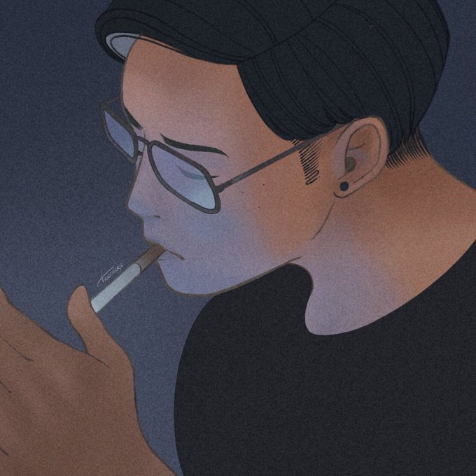 「男性中心 くわえタバコ」のTwitter画像/イラスト(古い順)｜5ページ目