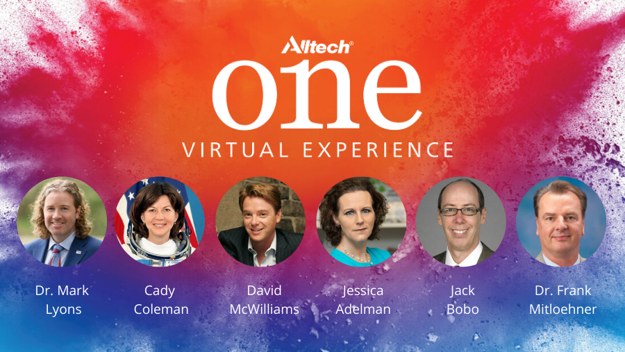 DRUM ROLL PLEASE... 🥁🥁🥁

From astronaut 👩‍🚀 to economist 💰, our stellar lineup for the Alltech ONE Virtual Experience will be coming straight to your home, or farm, starting on May 18!

Register now and learn more about speakers &amp; agenda ➡️ one.alltech.com #ONEbigidea