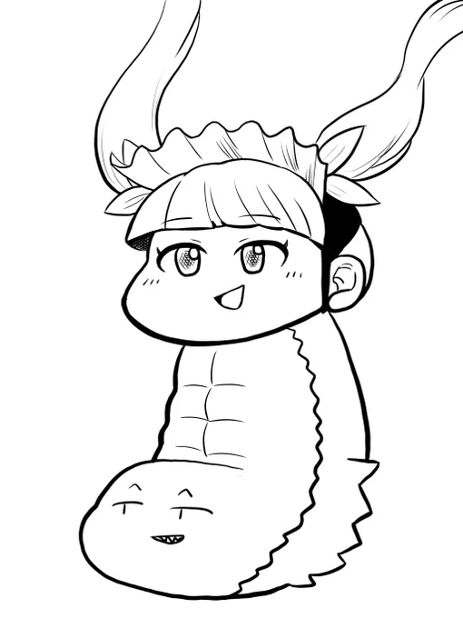 ツインテールなりなちゃん
#ケムリクサ 