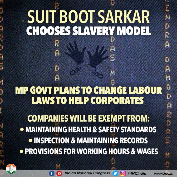 INCIndia's tweet photo. The BJP govt is taking India back to the dark ages with their inhumane policy decisions.

#मोदी_माफी_मांगो https://t.co/f4w2AnwITh