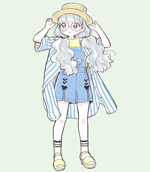 「#人類は眼鏡を欲している
幸多さんと南さん 」|寺山電のイラスト