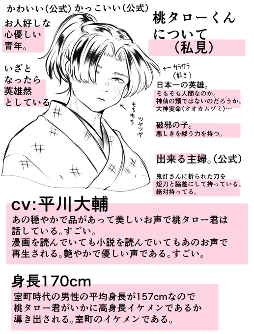 桃タローくんについての妄言 