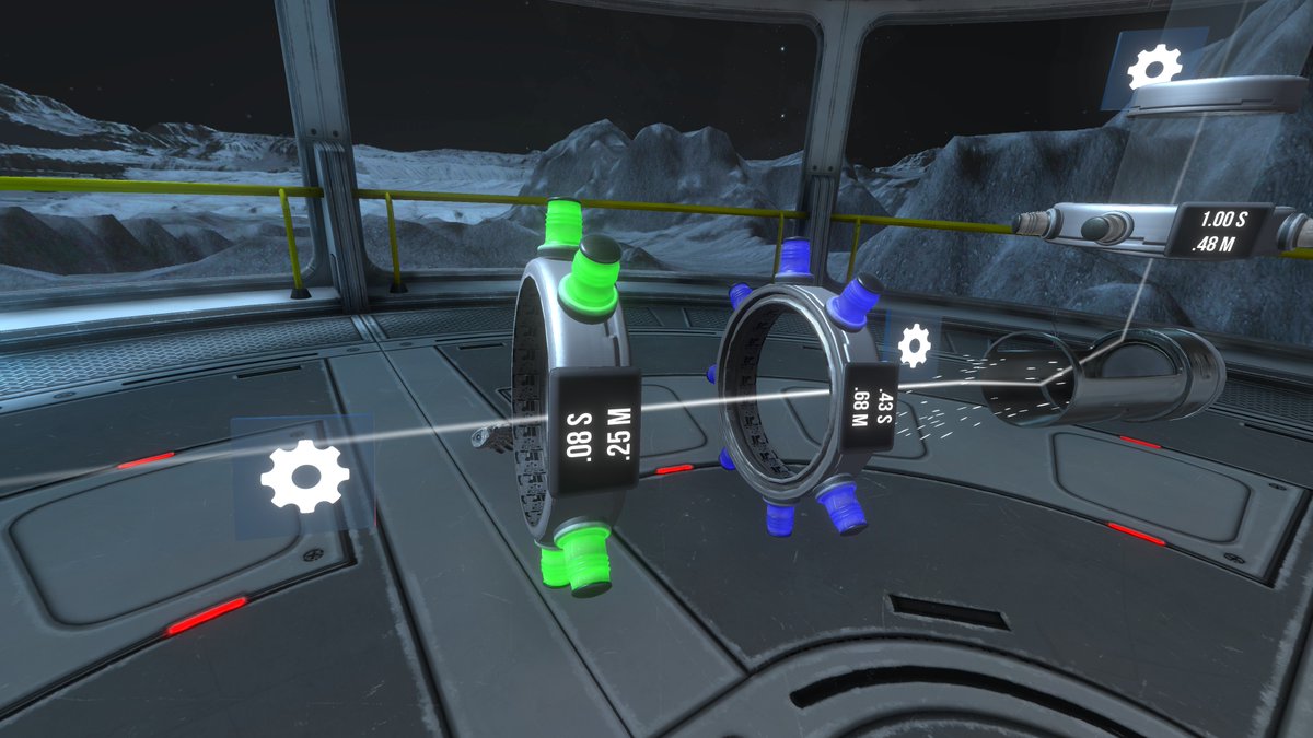 Gravity Lab - #VR Physics and electronics puzzles tweet media