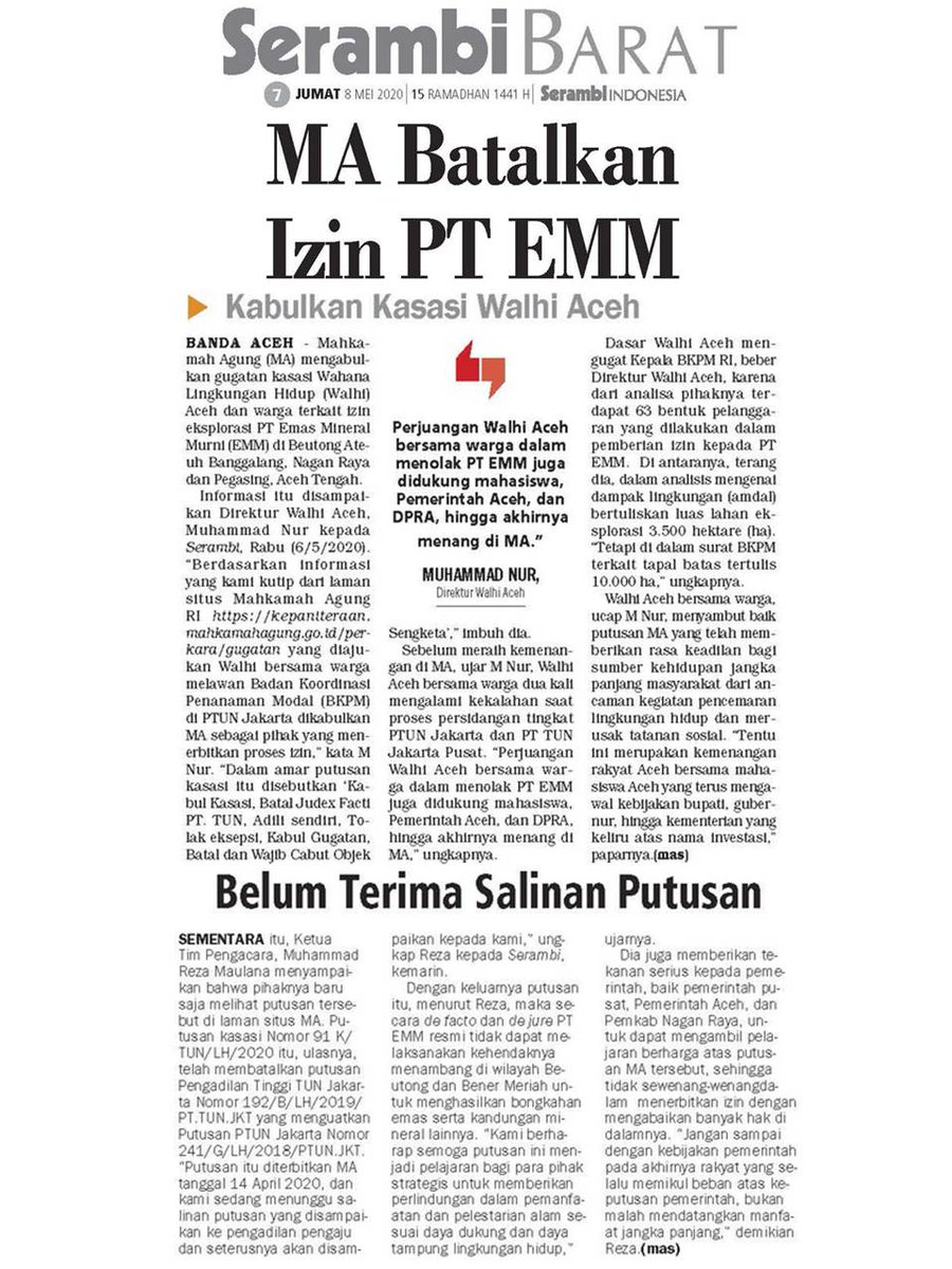 humasaceh's tweet photo. #MA #PTEMM https://t.co/nZvlJiyEru