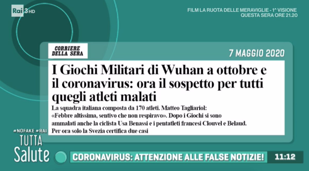 Plasma, vaccino, test salivari, nuove cure, respirare l’aria dell’asciugacapelli: in questa prima settimana di “fase2” abbiamo letto e sentito veramente di tutto, ma cosa è vero e cosa no?

Ne parliamo con @GerardoDAmico Giornalista di <a href="/RaiNews/">RaiNews</a>.