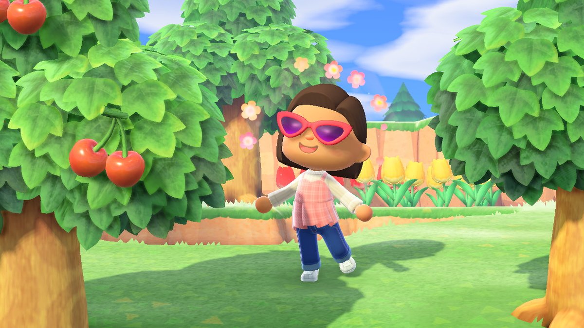 libysta's tweet photo. Loving my outfit today! #AnimalCrossing https://t.co/8kuTsytiTW