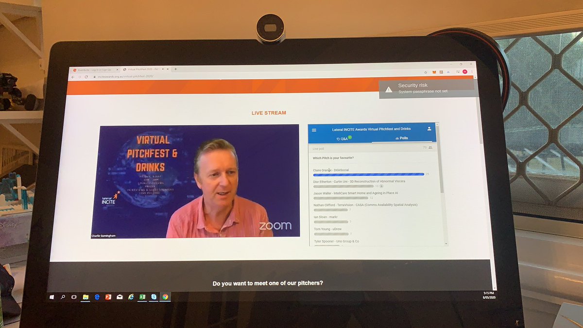 #inciteawards - Great 1 minute pitches and some very innovative ideas presented. Well done everyone.