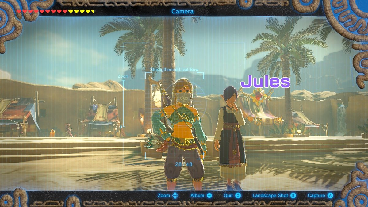 reshga01's tweet image. say hi to Jules #BreathoftheWild #NintendoSwitch