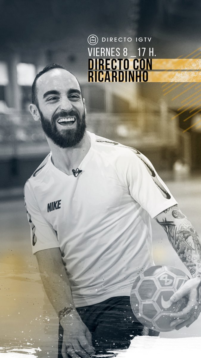 Hoy tenemos a un AMIGO y MAGO con todas las letras, en nuestro perfil de Instagram...

A las 17:00 <a href="/ricardinho10ofi/">ricardinho10</a> estará con nosotros amenizando la tarde de hoy con el motivo de la #SemanaDelFutsal.

Enlace a nuestro perfil: bit.ly/2Kspkyn