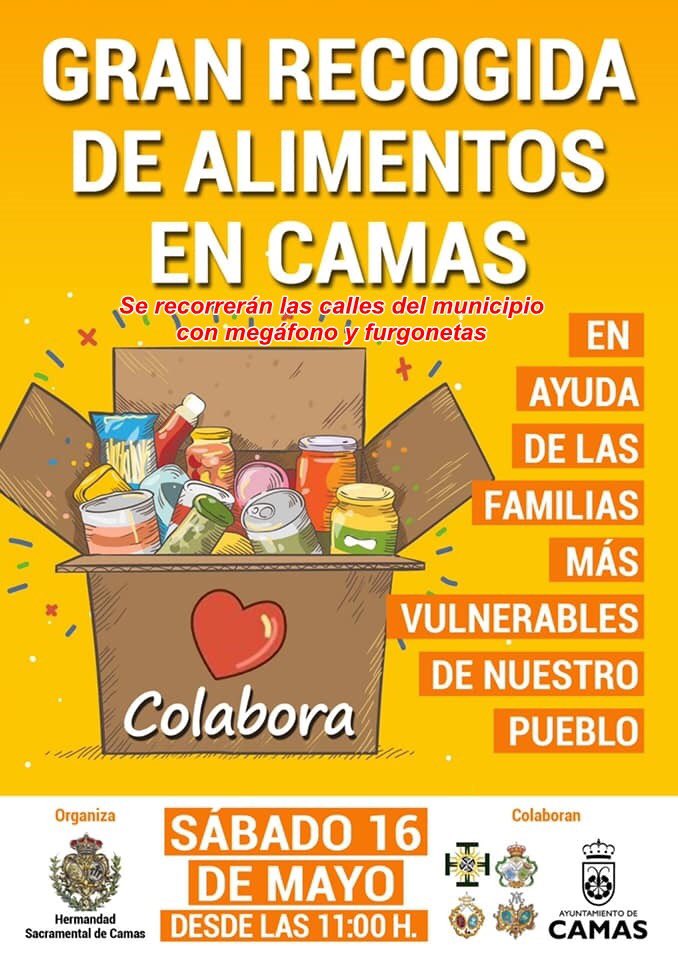 edcapi14's tweet photo. Unidos lo superaremos mejor. Gracias a @hermandadsacramentaldecamas @hdad_lahumillacion @santabrigidacamas @santacruzcamas @hdrociocamas #camassolidaria https://t.co/le5RDQWHNj