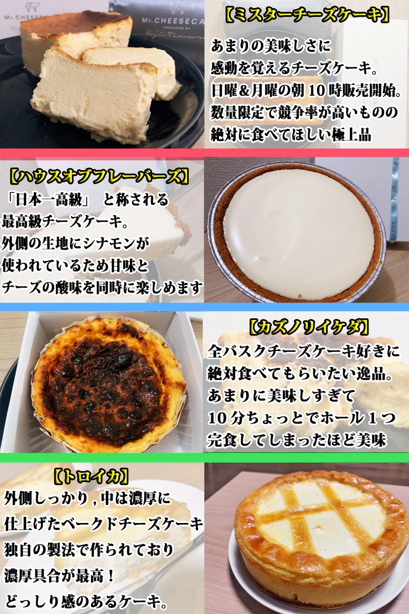 お家で楽しめる！？お取り寄せ可能なオススメのチーズケーキまとめ！